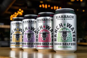 Karbach Brewing Ranch Water hard seltzers in cans