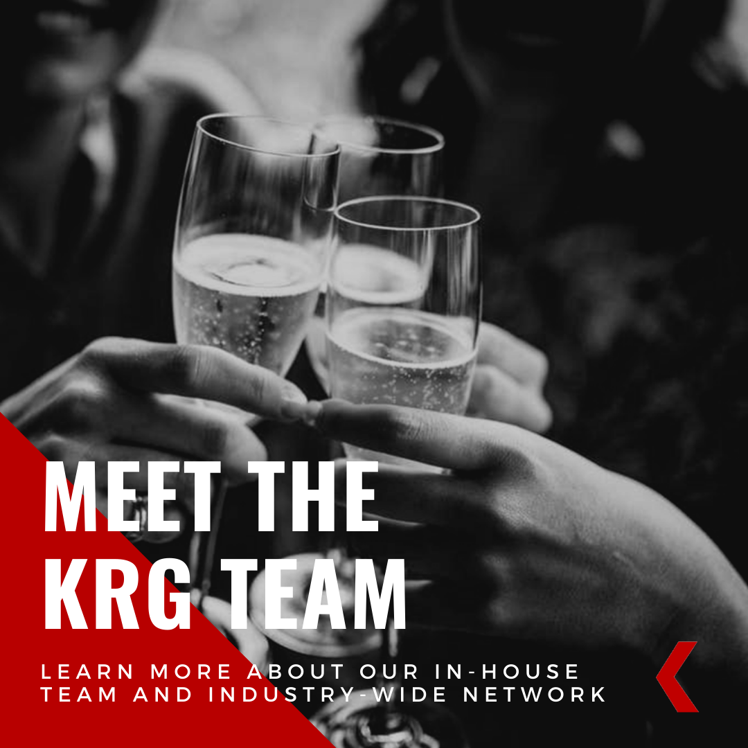 Who are the connected, cultivated, and creative individuals behind KRG Hospitality? Meet the team and then connect with us on your favorite social media channels.