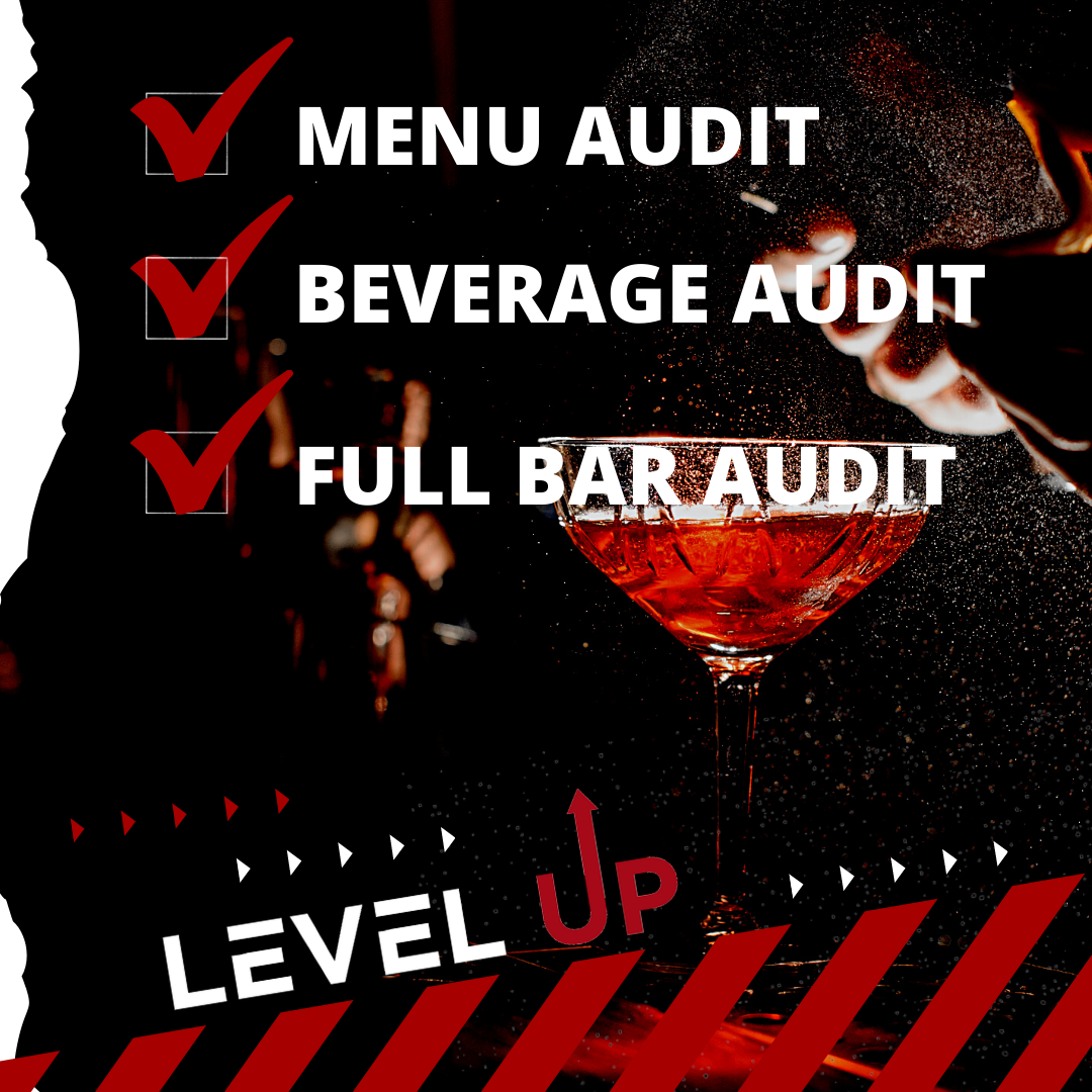 Bar Hacks Level Up Menu Beverage Program Bar Audit Consulting