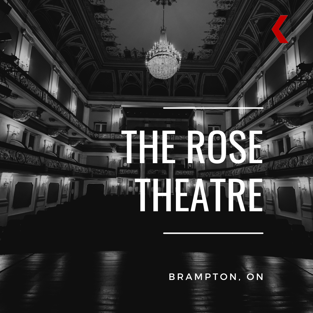 The Rose Theatre in Brampton, Ontario, Canada