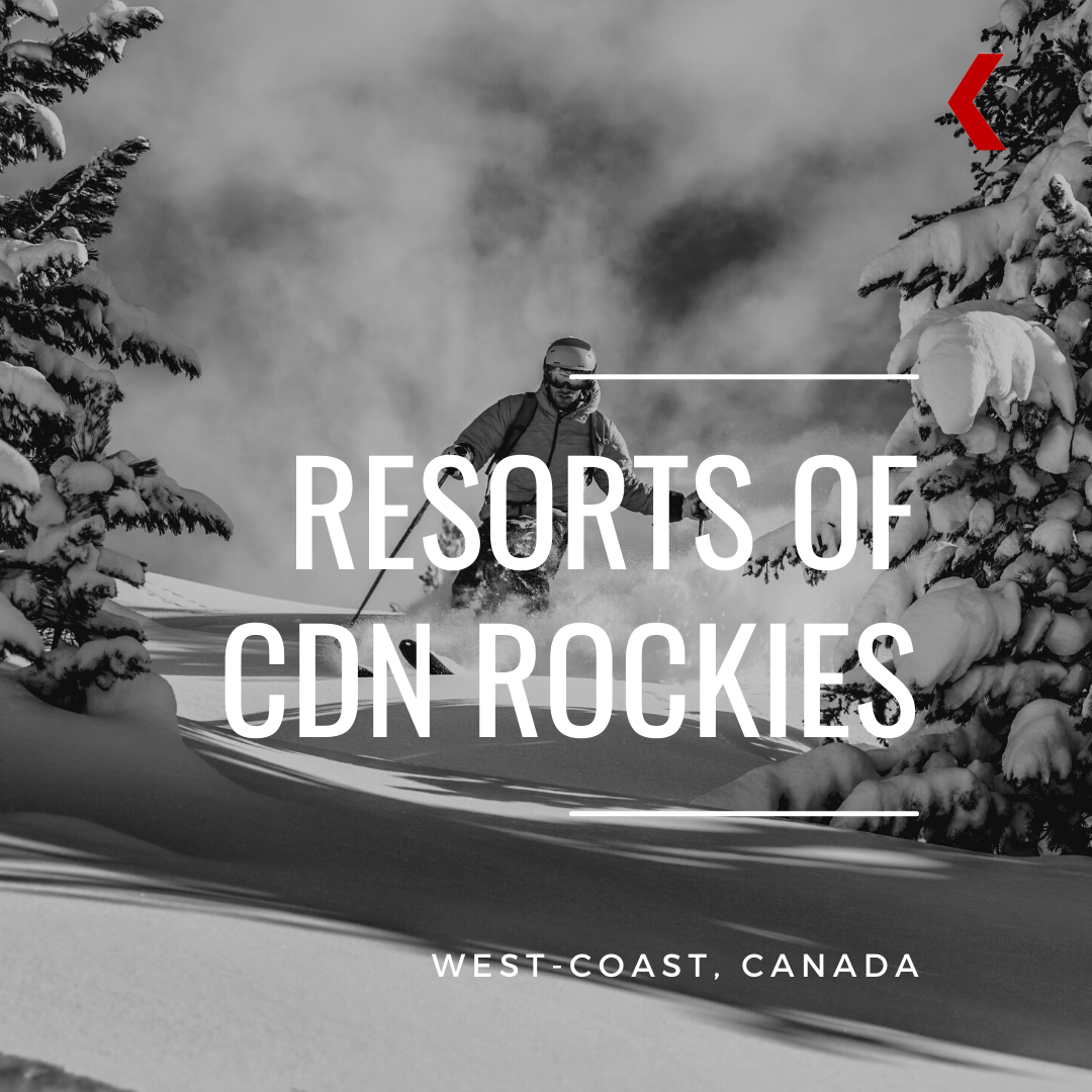 Person skiing at the Resorts of the Canadian Rockies