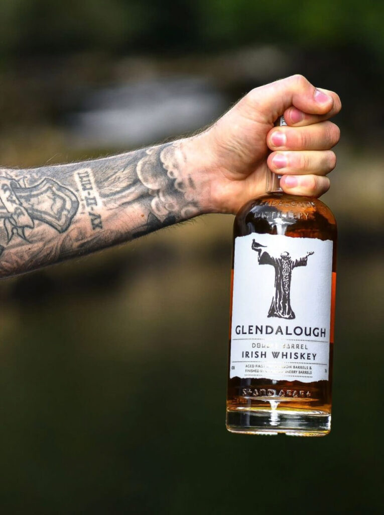 Glendalough Distillery Double Barrel single grain Irish whiskey