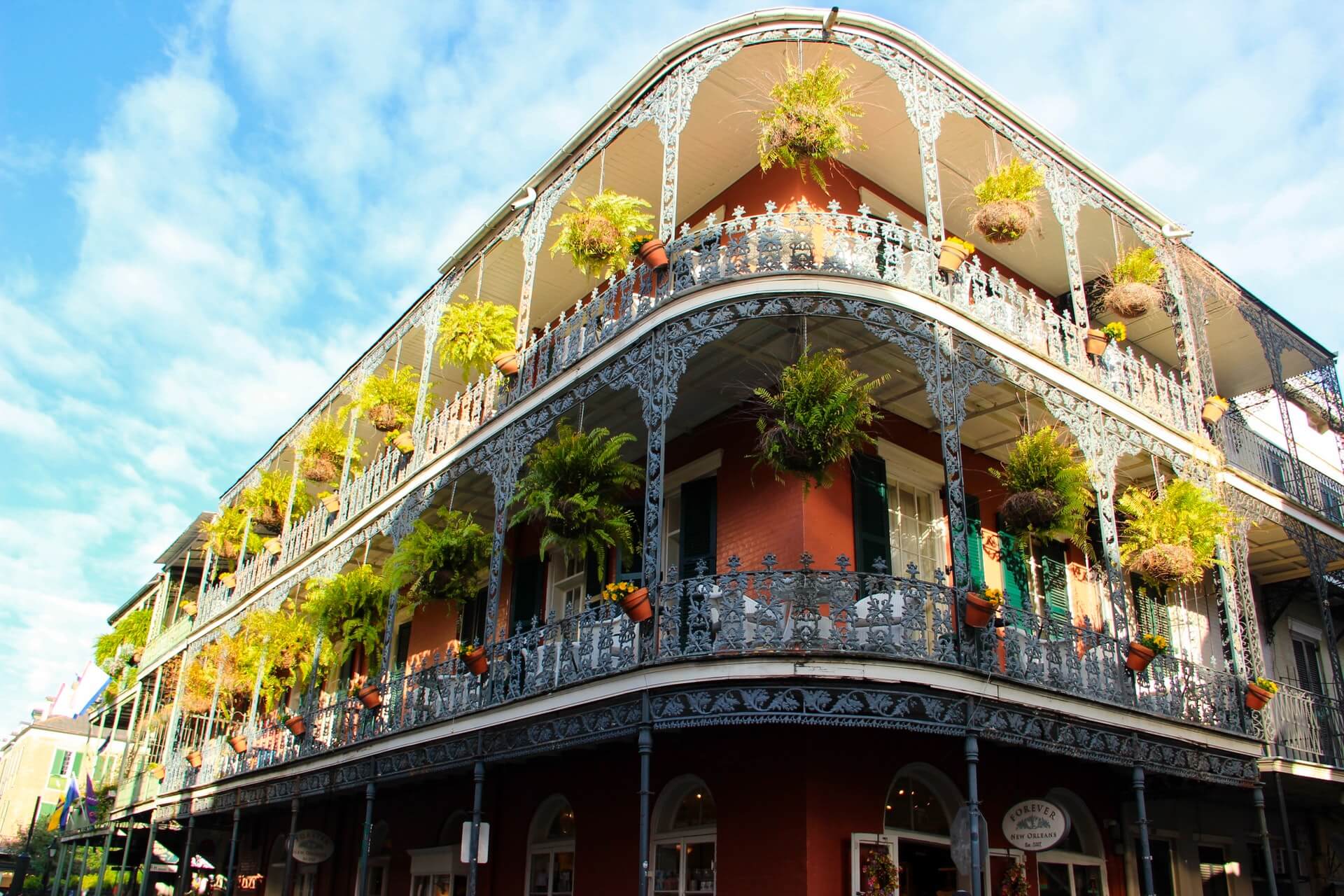 New Orleans, Louisiana, architecture in the French Quarter