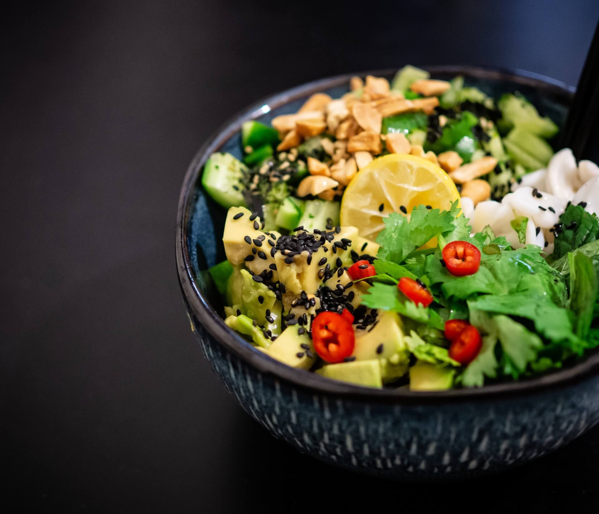 Plant-based food bowl