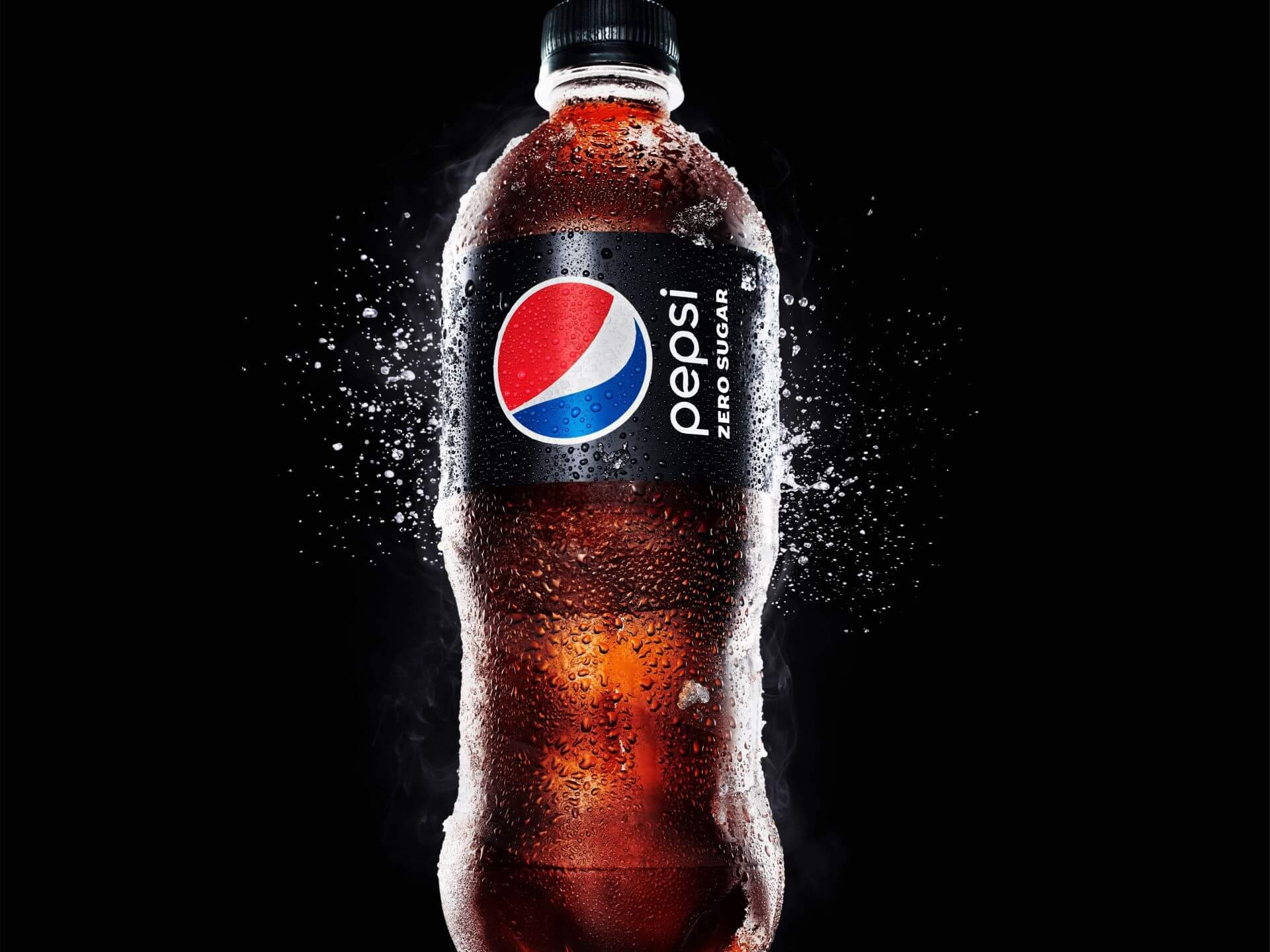 Pepsi Zero Sugar bottle