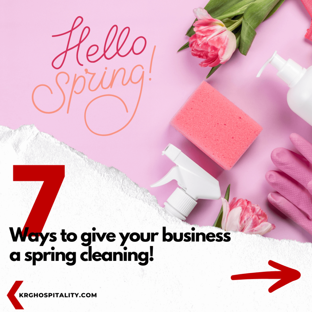 7 Ways to Give Your Business a Spring Cleaning, cover slide