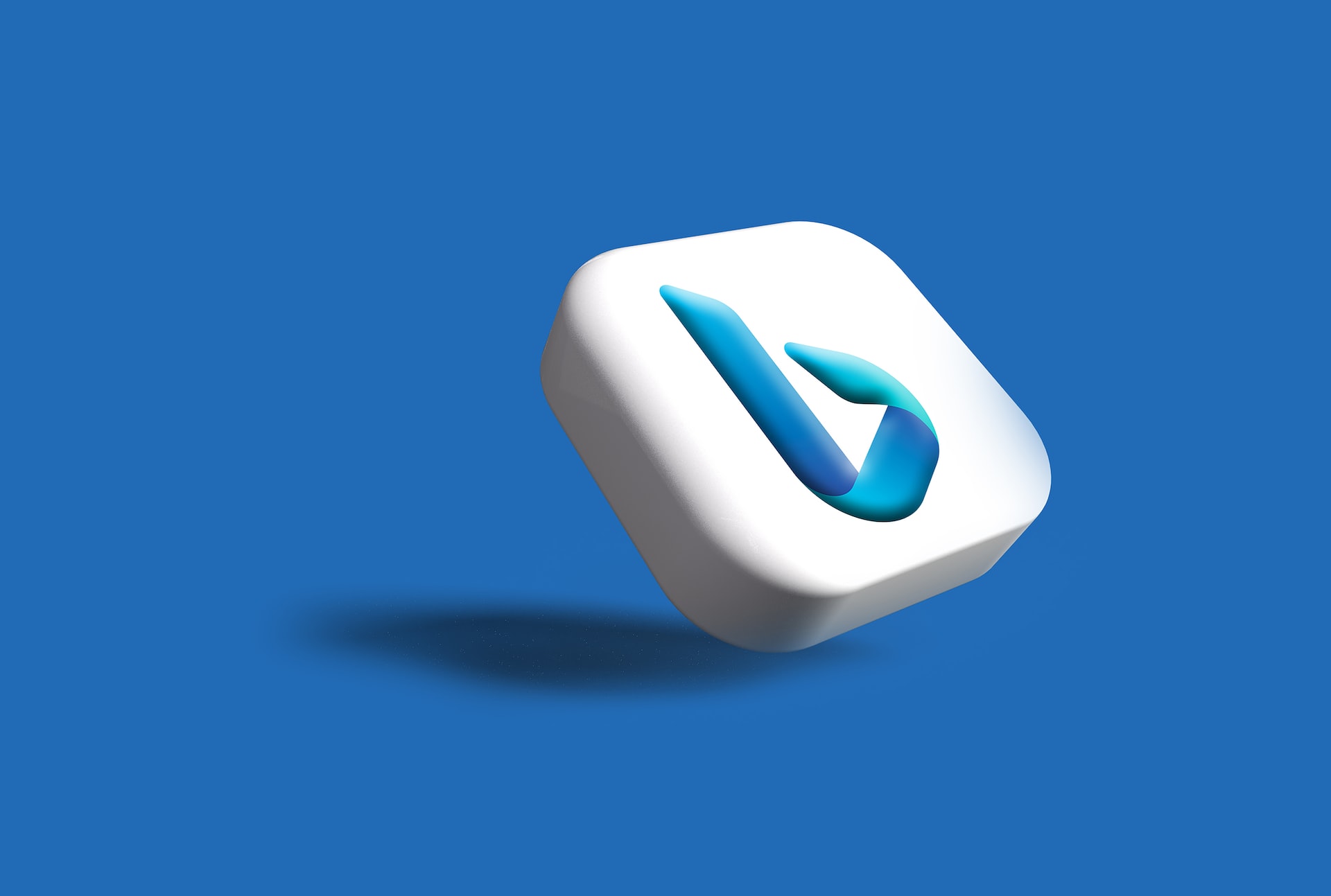 New Bing logo on floating icon