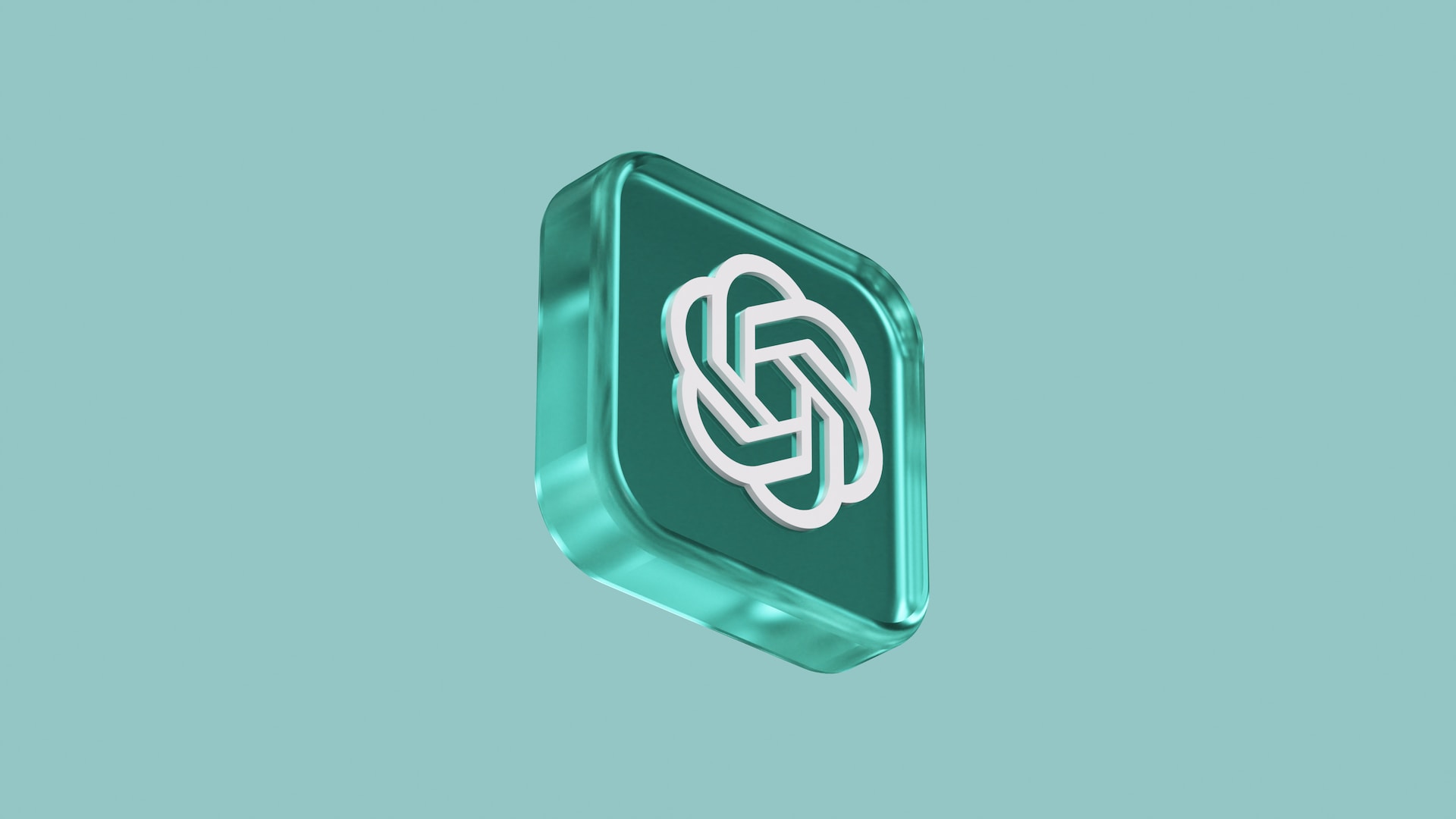 3D render of ChatGPT logo