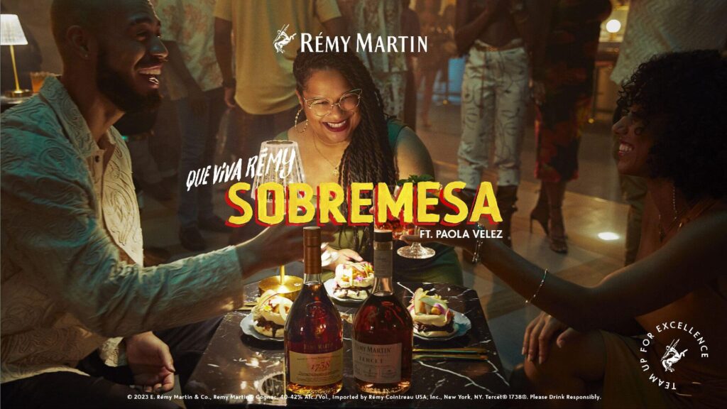 Chef Paola Velez for the Rémy Martin "Que Viva Rémy Sobremesa" campaign