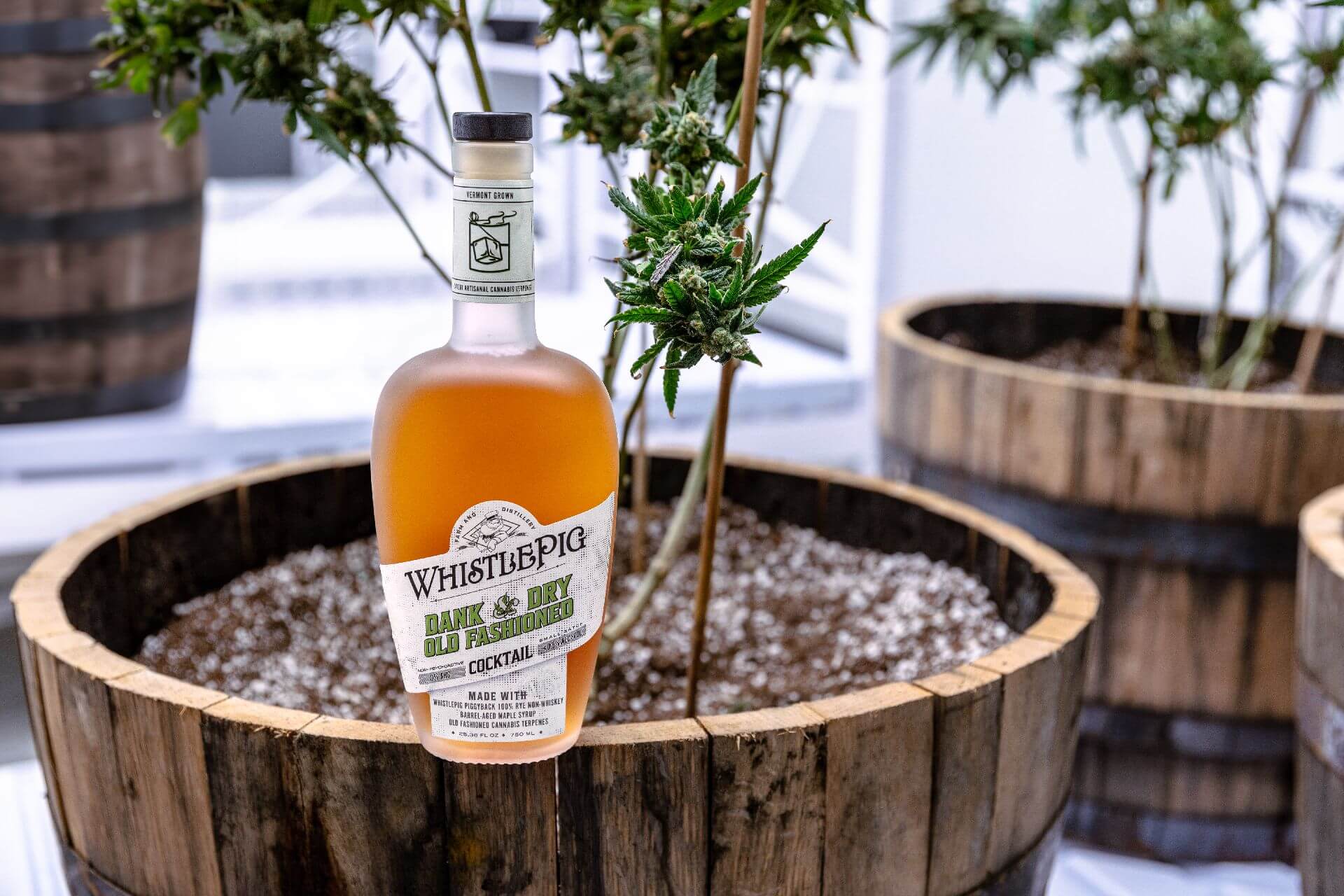 WhistlePig Dank Dank & Dry Old Fashioned Cocktail
