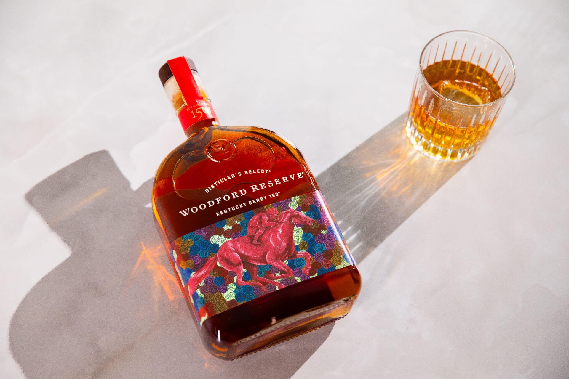 Woodford Reserve 2024 "Adorned with Flowers" bottle