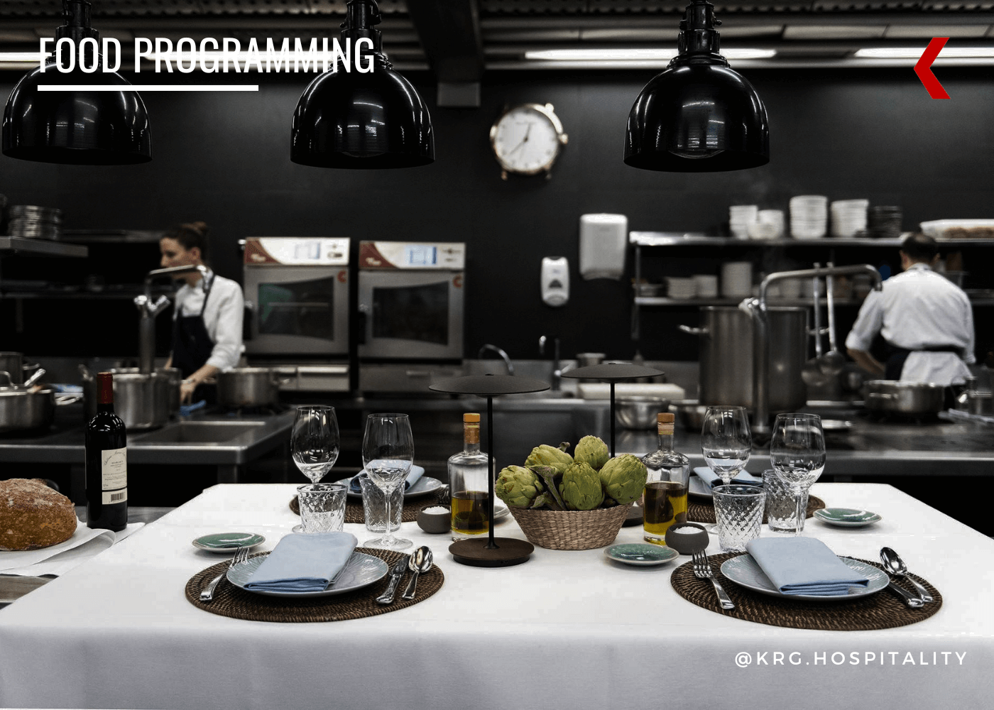 Culinary Experiences For Bars Restaurants Hotels