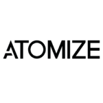 Atomize RMS Black Logo Referral Partner