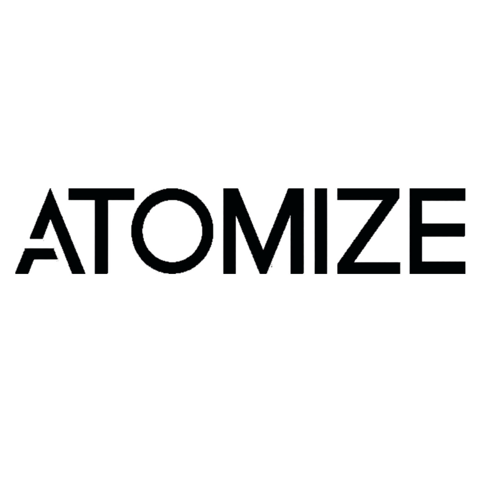 Atomize RMS Black Logo Referral Partner