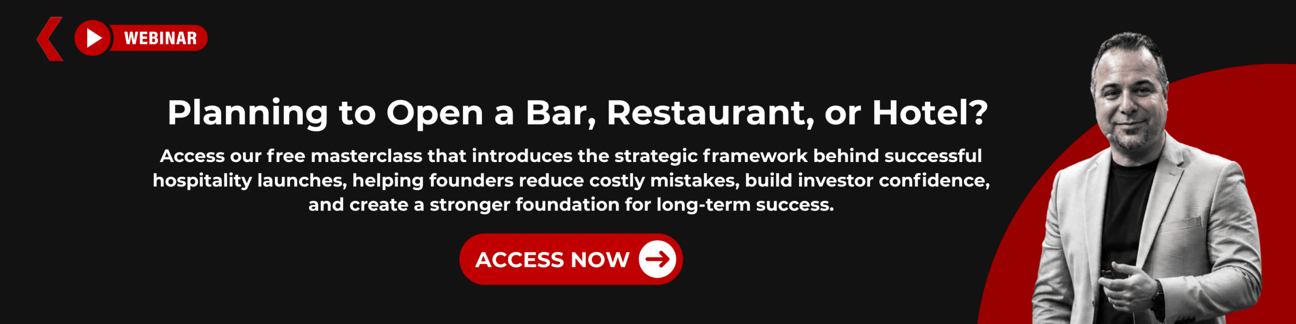 KRG Pre-Open Masterclass for Bars Restaurants Hotels Hospitality